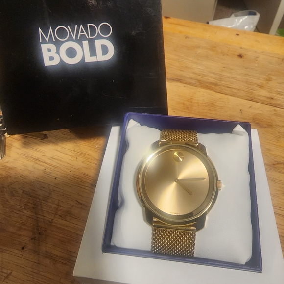 Movado Gold Tone